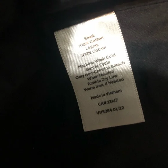 Talbots Black and Cream Nature Print Maxi Dress - Picture 4 of 4